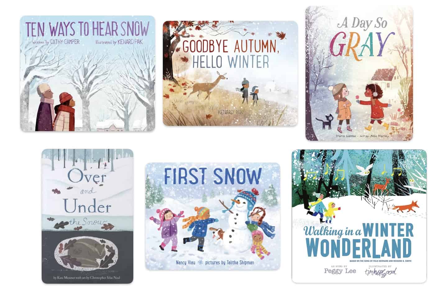6 books about exploring and playing in winter snow