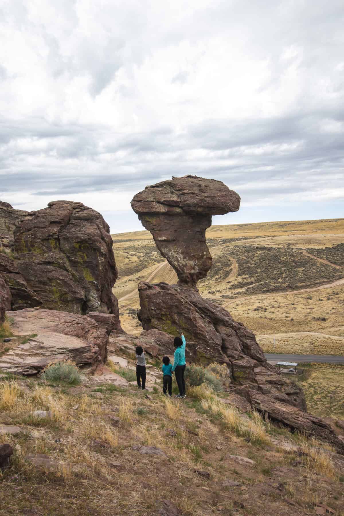 Balanced Rock In Southern Idaho