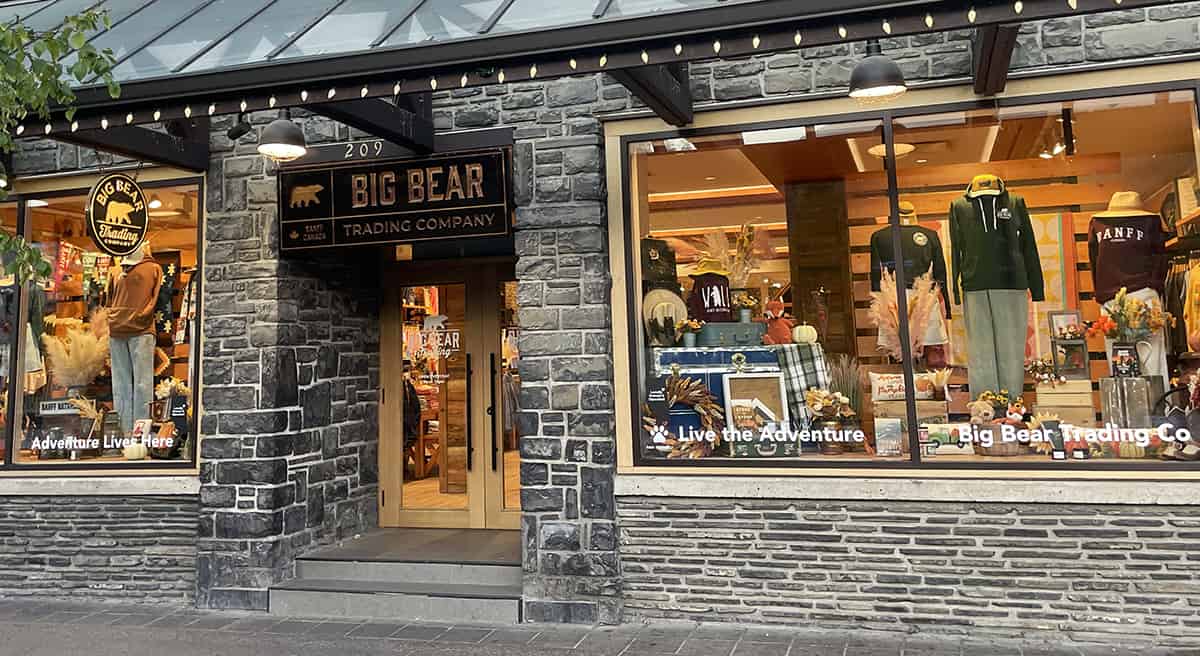 The best place to buy souvenirs for your kids in Banff is Big Bear.
