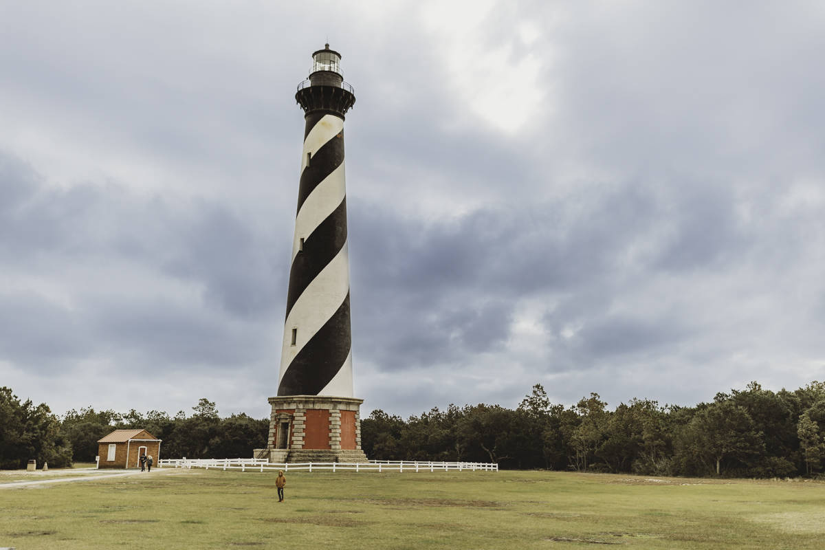 cape hatteras lighthouse with kids