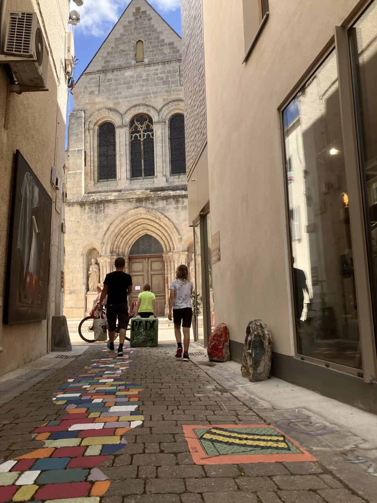 a little town in France where we stopped for a walk