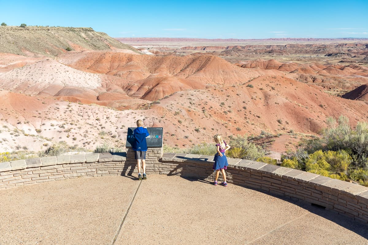 Petrified Forest National Park drive