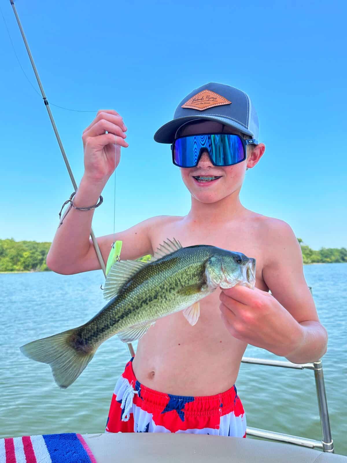 Fishing with Kids Kinkaid Lake - Southern Illinois