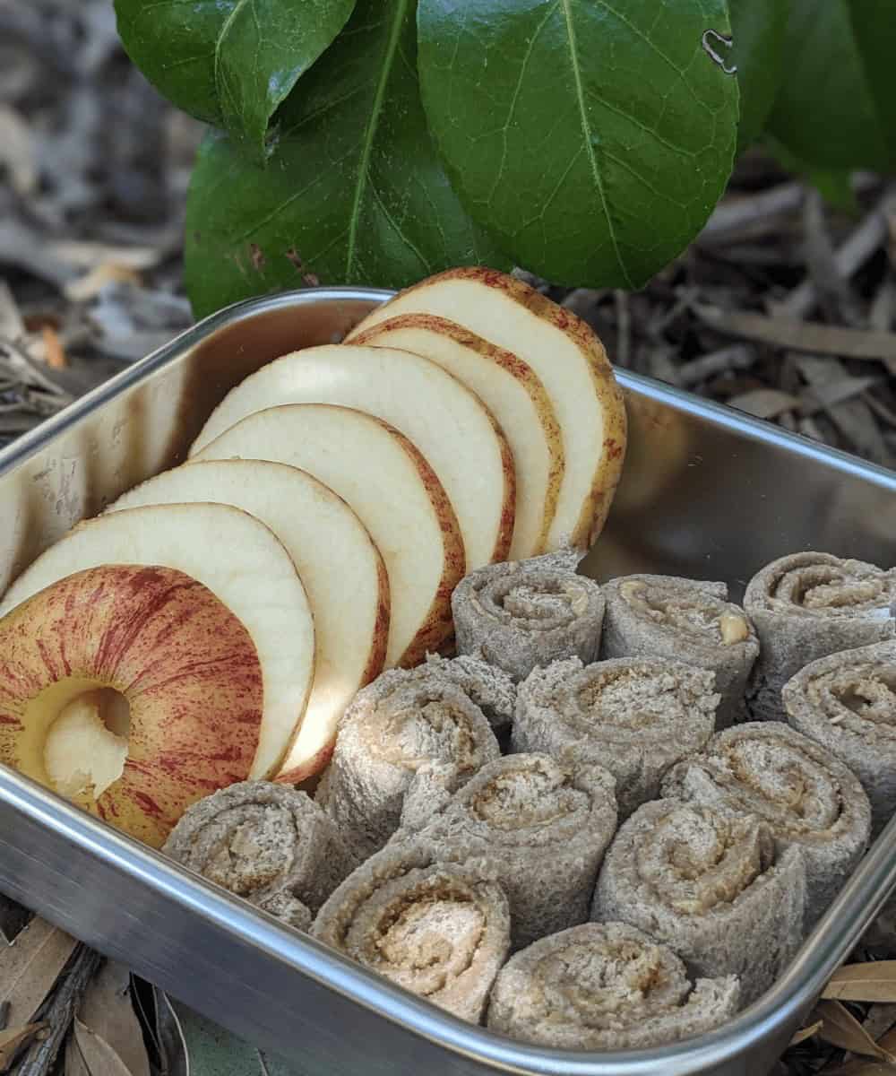 cheat's scrolls - outdoor snacks for kids