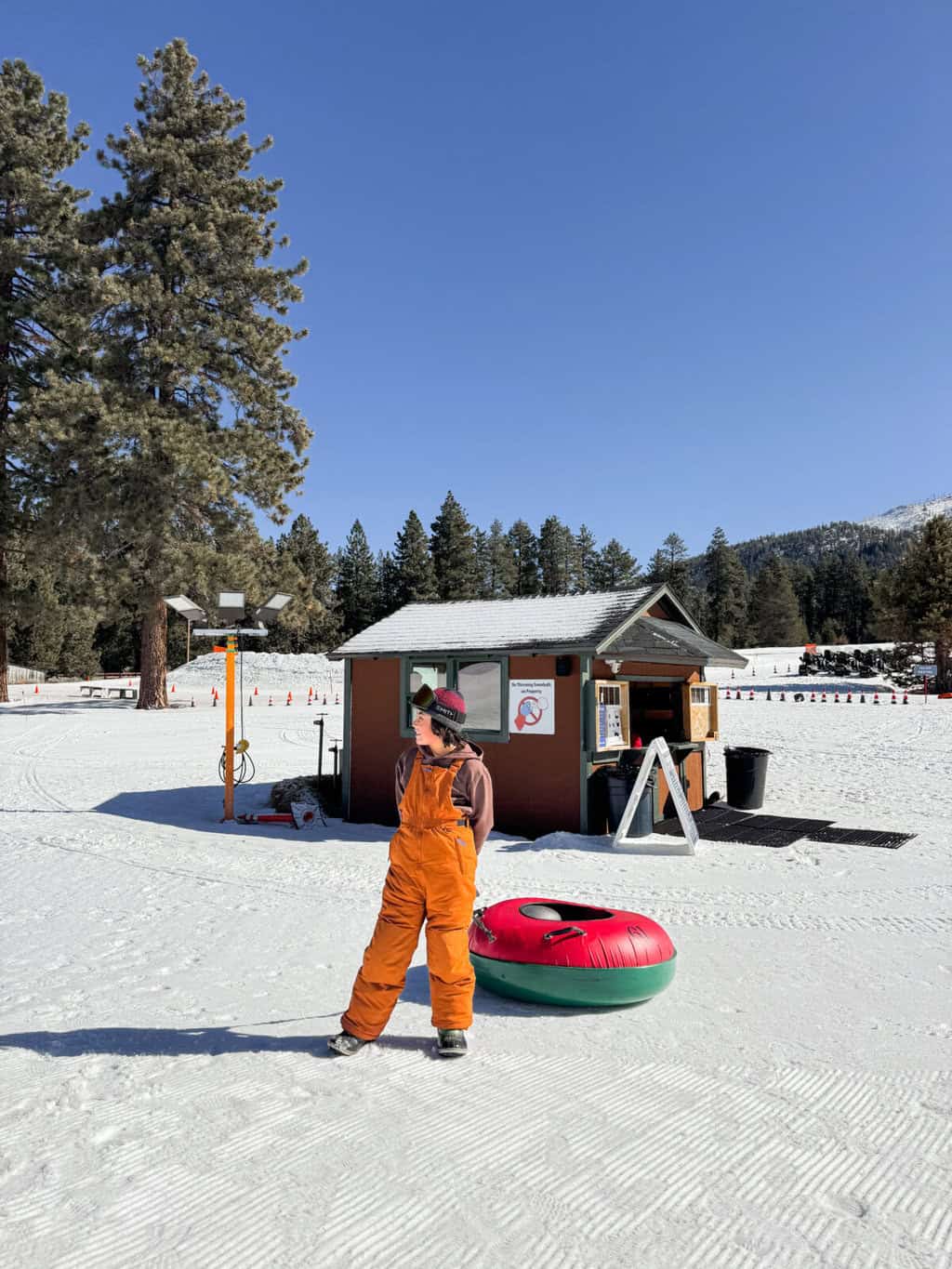 snowmobiling and tubing with kids - Lake Tahoe